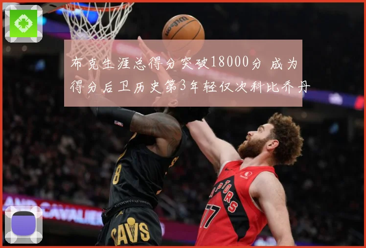 布克生涯总得分突破18000分 成为得分后卫历史第3年轻仅次科比乔丹